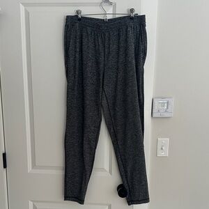 Outdoor Voices Heather Charcoal Knit Jogger Pants